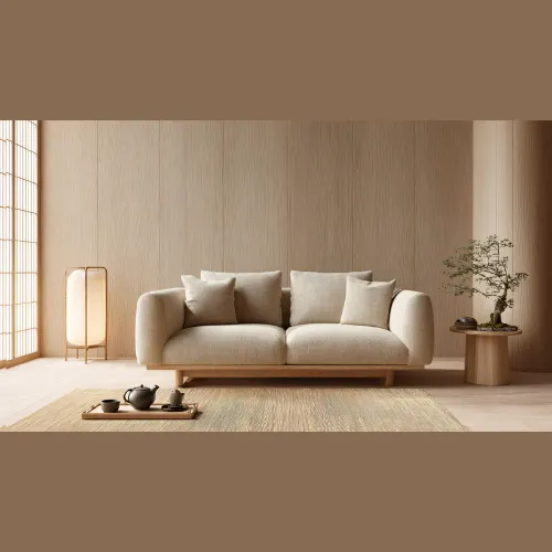 Modern residential interior design with stylish furniture and elegant lighting – Chennai home interiors.